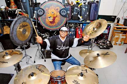 Musician Sivamani shows off his unique and latest toys