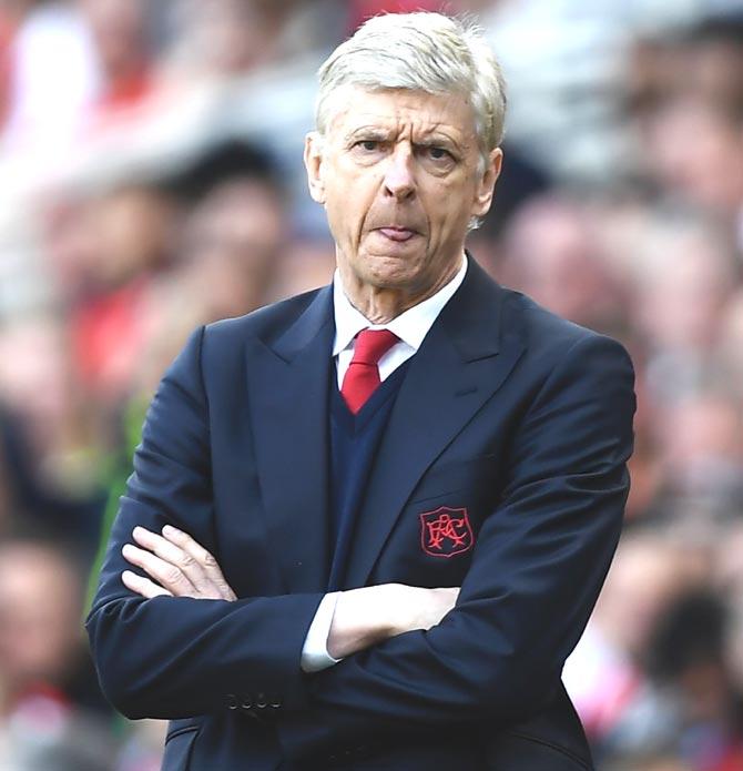 Arsenal manager Arsene Wenger. Pic/AFP
