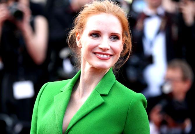 Jessica Chastain. Pic/AFP