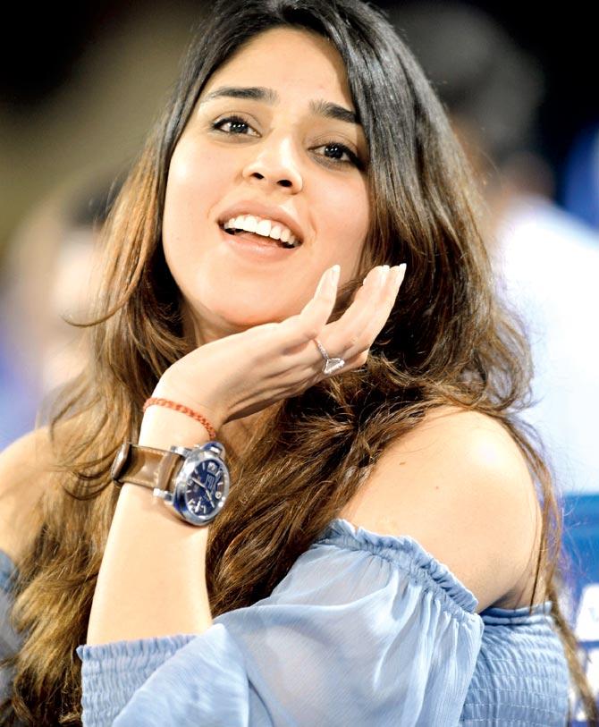Rohit Sharmas wife Ritika was the major attraction at the IPL 2017 final