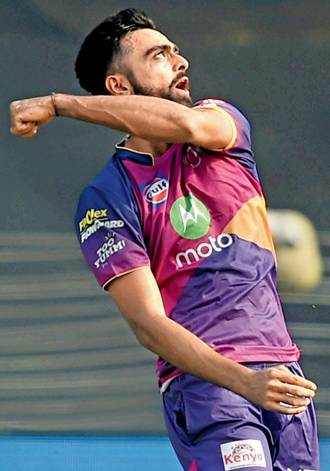 Unadkat reacts after dismissing KXIP