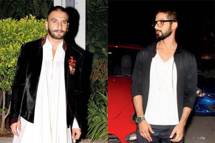 Shahid Kapoor and Ranveer Singh get into 'war of words' for 'Padmavati'