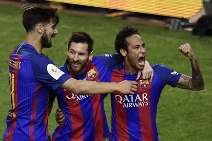 Lionel Messi, Neymar win Copa del Rey final for Barcelona