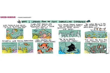 Green Humour: Comic strip by Rohan Chakravarty