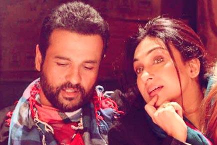 Rituparna Sengupta shooting with Rohit Roy in 'full swing'