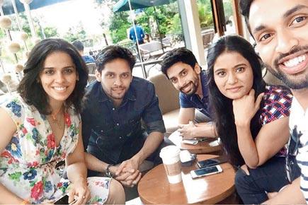 Saina Nehwal soaks in 'Baahubali 2' fever with her friends