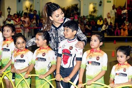 Urvashi Rautela brings out the child in her in this cute photo!