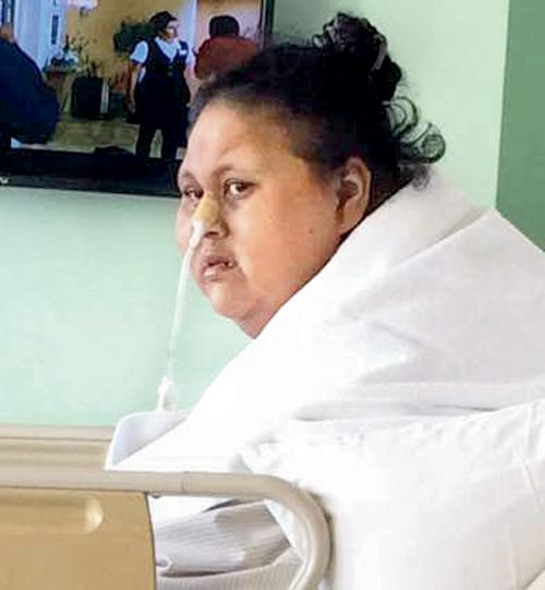 Since her arrival, Eman has dropped down to 176 kg from 500 kg. File Pic