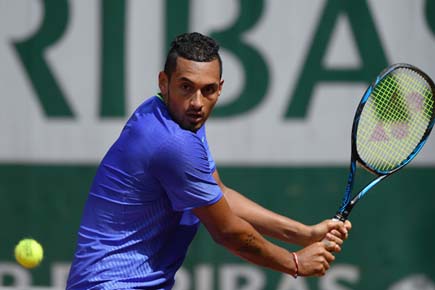 Mercurial Kyrgios marches past Kohlschreiber in French Open