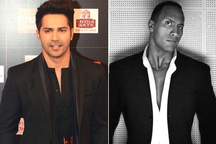 Varun Dhawan: Dwayne Johnson will always be my hero