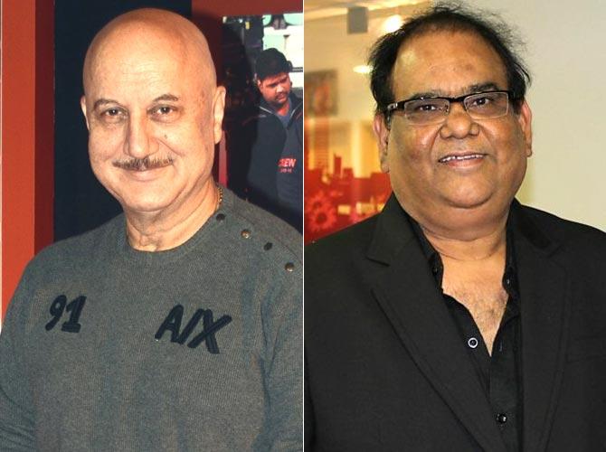Anupam Kher and Satish Kaushik