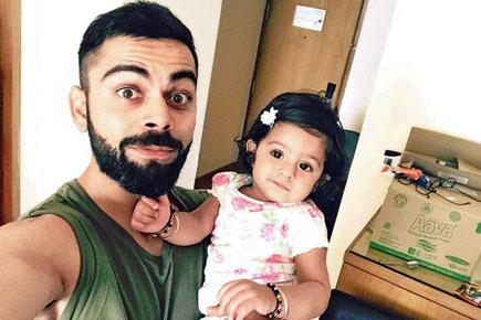 IPL 2017: Harbhajan Singh's daughter Hinaya beards the lion Virat Kohli