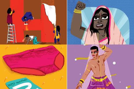 Illustrator brings out gender and sexuality through the English alphabet