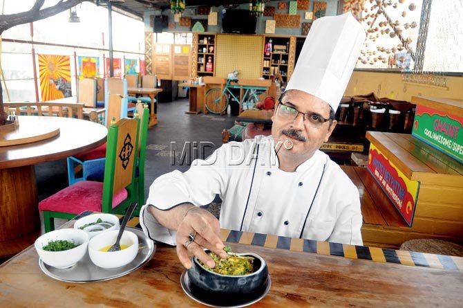 Chef Rameshwar Prasad. Pic/Datta Kumbhar