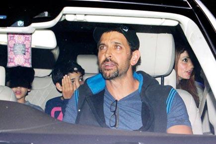 Spotted: Hrithik Roshan out with kids and ex-wife Sussanne Khan