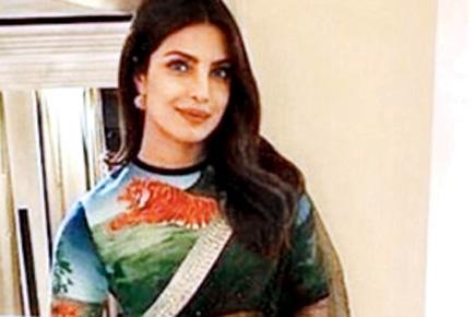 Priyanka Chopra's blouse makes heads turn