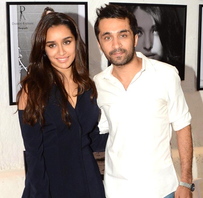 Shraddha Kapoor with brother Siddhanth
