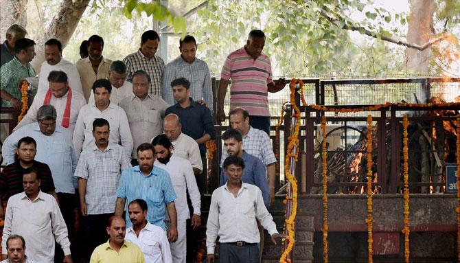 Photos: Arvind Kejriwal attends brother-in-law