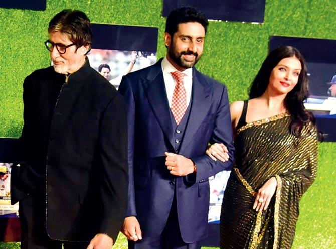 Amitabh, Abhishek and Aishwarya Rai Bachchan