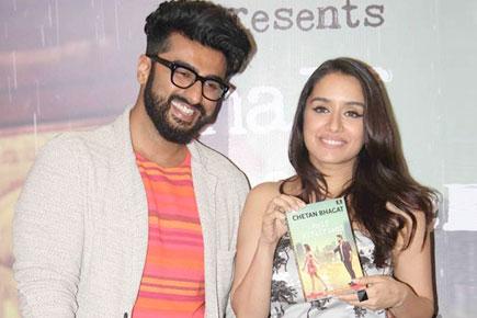 Shraddha and Arjun's crackling chemistry at Half Girlfriend book launch 
