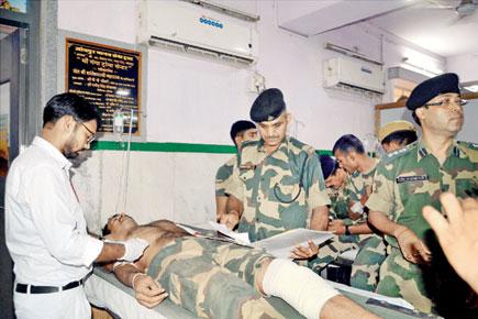 9 BSF personnel injured during firing practice