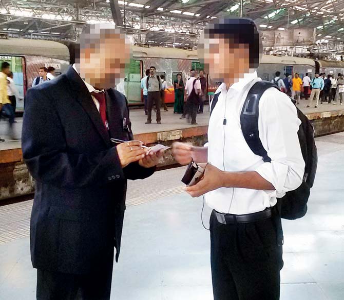 WR has made it clear that TCs need to display their ID card and badge at all times while checking commuters