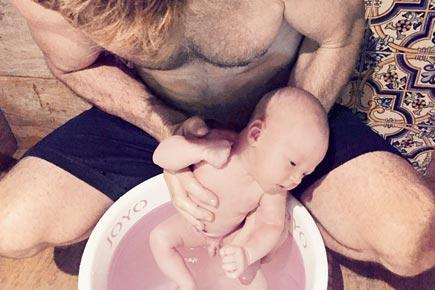 Jonty Rhodes is a superdad to his new-born son Nathan. Here's why...