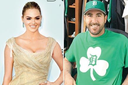 Justin Verlander 'steals' fiance Kate Upton's beauty products