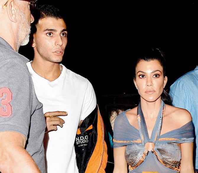 Kourtney Kardashian and new boyfriend Younes Bendjima