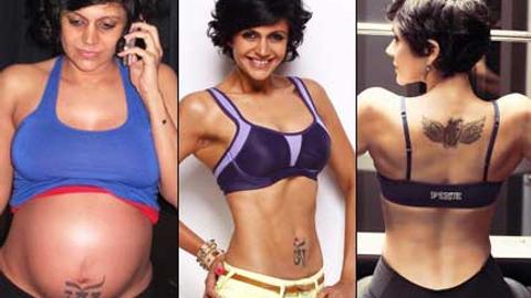 Mandira Bedi Sex Video - Mandira Bedi's transformation post pregnancy will inspire you