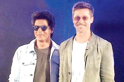 When Brad Pitt tried to replicate Shah Rukh Khan's iconic step