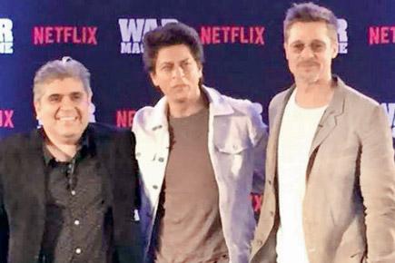 This is what Shah Rukh Khan and Brad Pitt bonded over