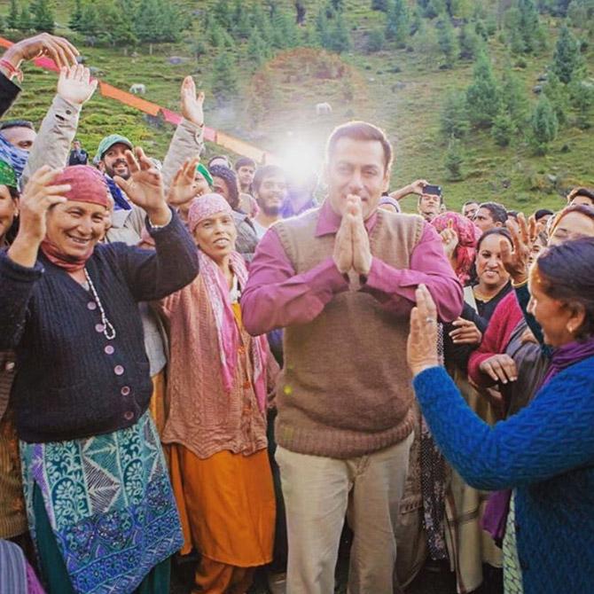 Salman Khan in a still from 