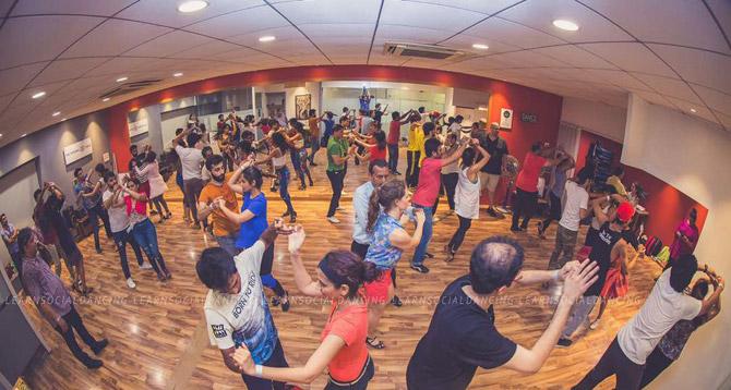 The Salsa workshop is open to participation by all age groups
