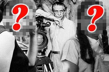 Which two Bollywood actresses debuted with Satyajit Ray's films?