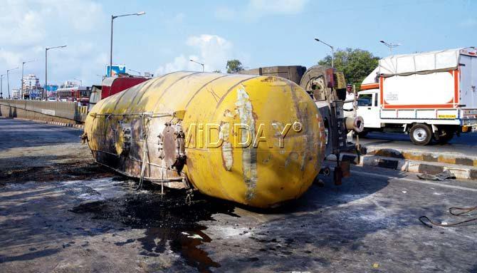 At the time of going to press, officials were in the process of emptying the tanker to reduce its weight