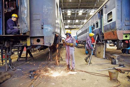 Mumbai's railway carriage workshop takes the green road
