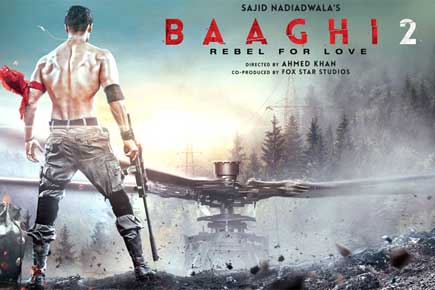 'Baaghi 2' first poster out! Tiger Shroff's muscular look is mind-blowing