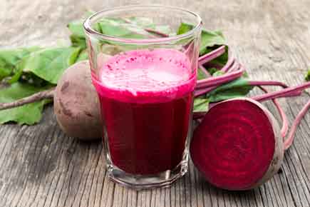 A glass of beetroot juice could reduce blood pressure, heart attack risk