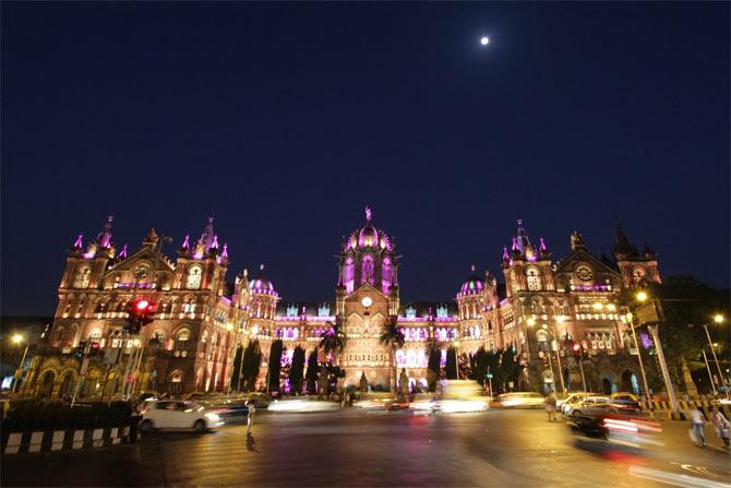 Chhatrapati Shivaji Terminus (CST). Pic/Twitter