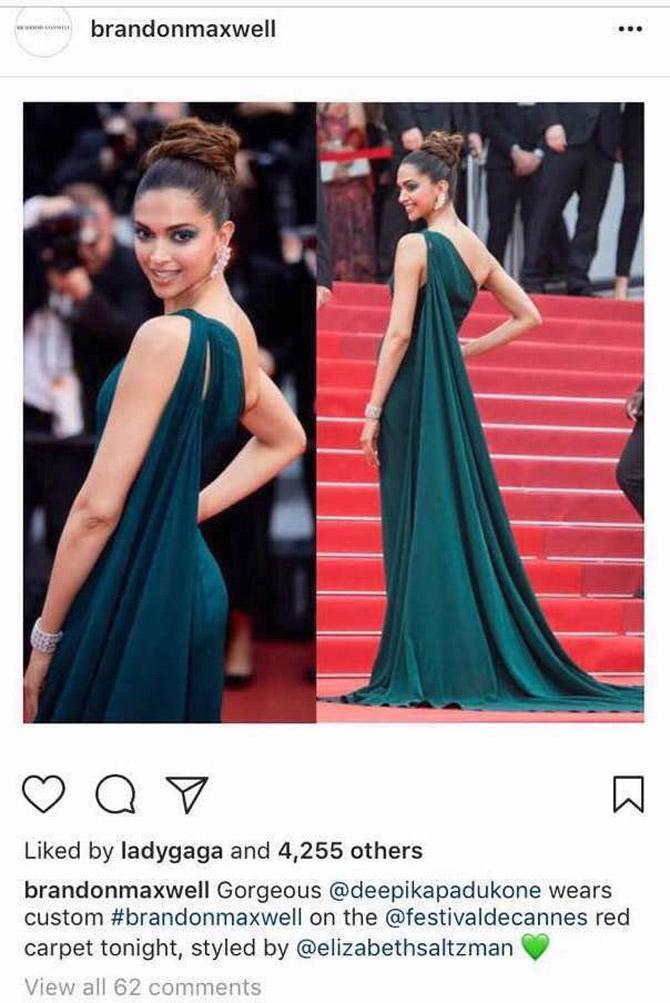 Cannes 2017: Deepika Padukone