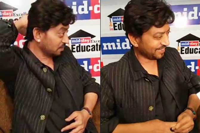 How did Irrfan Khan impress girls in college? His response will leave you in splits