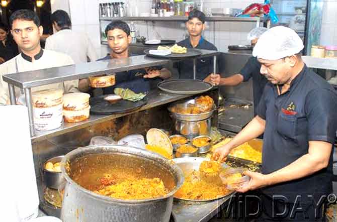 Mumbai restaurants that offer the best biryani in town