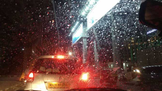 First pre-monsoon showers hit Mumbai