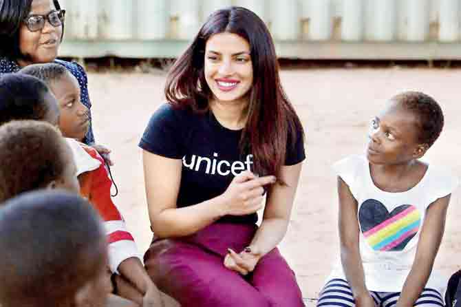 Priyanka Chopra as UNICEF ambassador meets child survivors of sexual violence