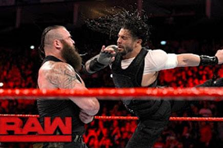 WWE Raw: Roman Reigns on top in brawl with Braun Strowman