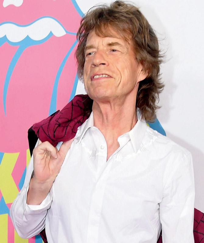Mick Jagger. Pic/AFP