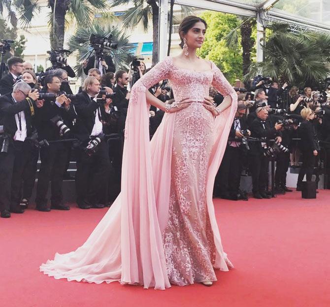 Sonam Kapoor at Cannes 2017