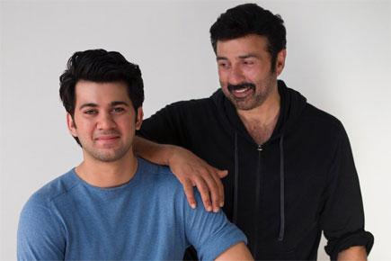 Sunny Deol shares first photo from sets of son Karan's debut film