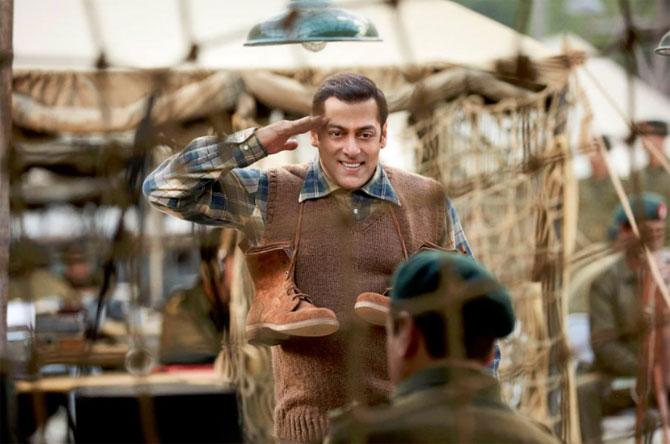 Salman Khan in a still from 